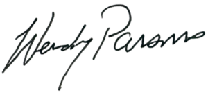 Wendy Parsons Signature